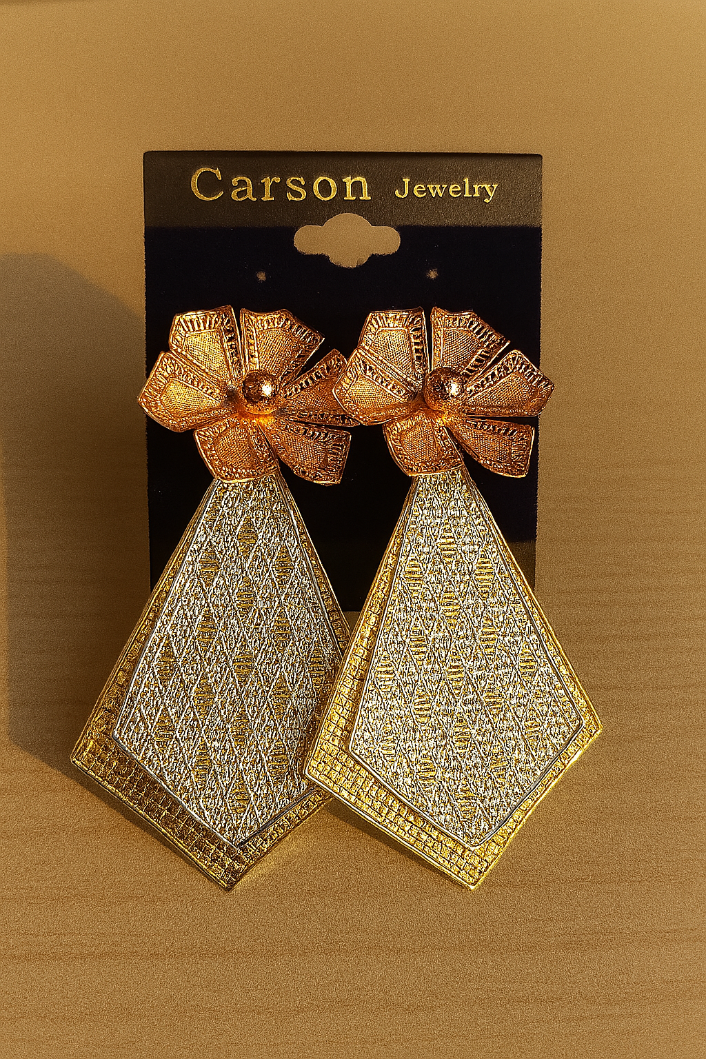 Carson Designer Earrings – Bold Geometric Statement Fashion Jewelry