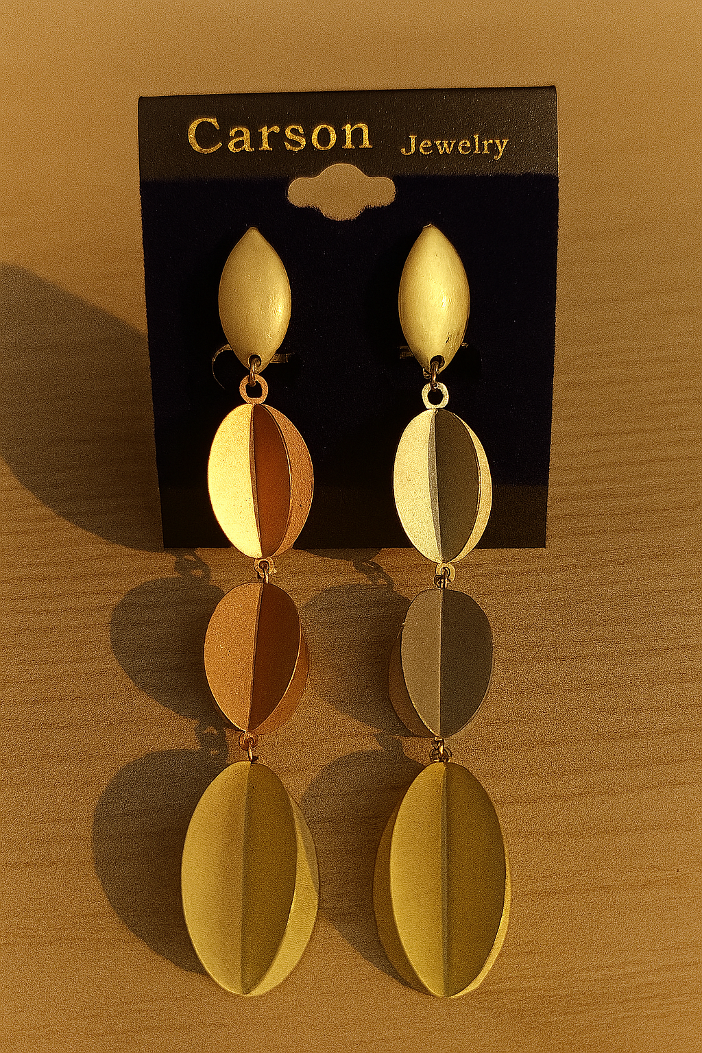 Carson Designer Earrings – Bold Geometric Statement Fashion Jewelry