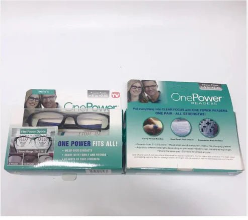 Adjusting Optics Eyeglasses – Lightweight Plastic Frame & Lens