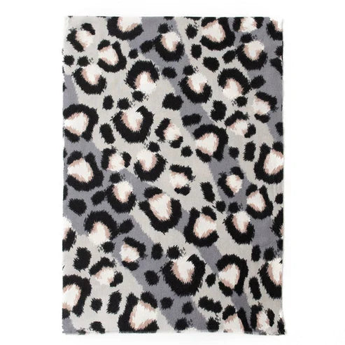 Cashmere-like Leopard Print Scarf Shawl – Fashionable All-Matching Style