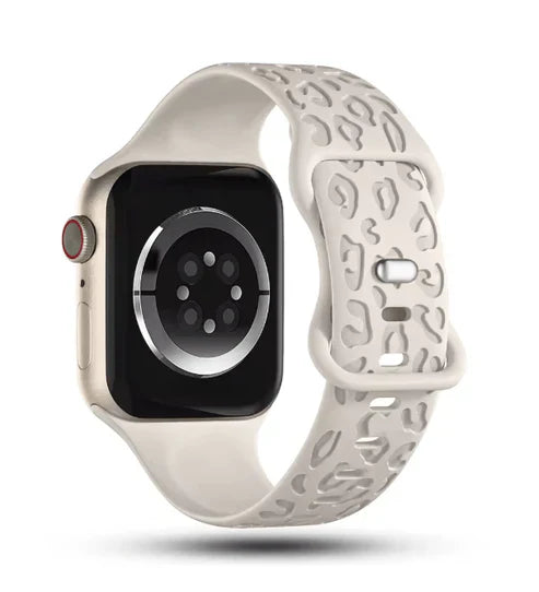 Designer Silicone Watch Strap – Engraved Edition