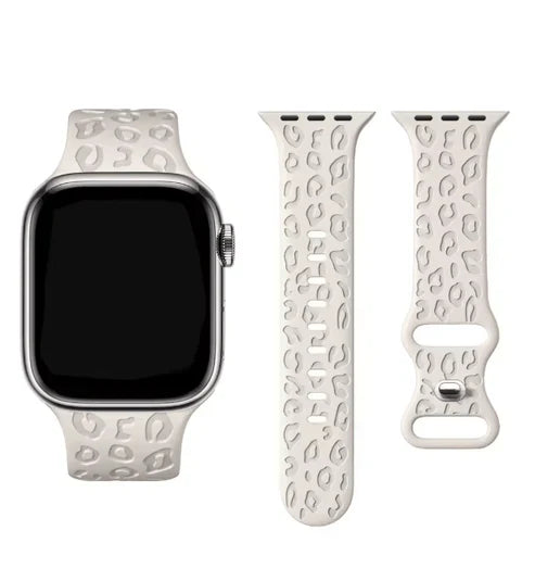 Designer Silicone Watch Strap – Engraved Edition