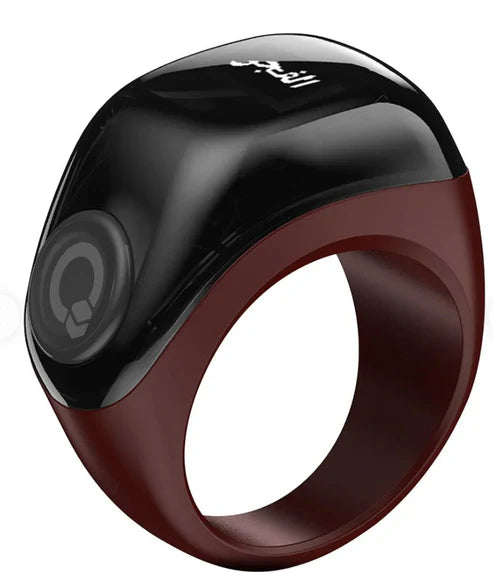 Digital Smart Zikr Ring – OLED Display Tasbih Counter with Prayer Time Reminders