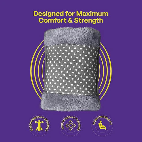 Electric Hot Water Bag – Quick Heating Pain Relief Pad