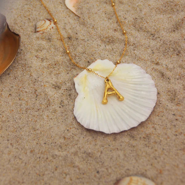 European & American Ocean Series Necklace for Women – Titanium Steel with Pearl, Shell & Saturn Elements