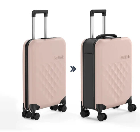 Foldable Travel Suitcase – Space-Saving Waterproof Trolley Case