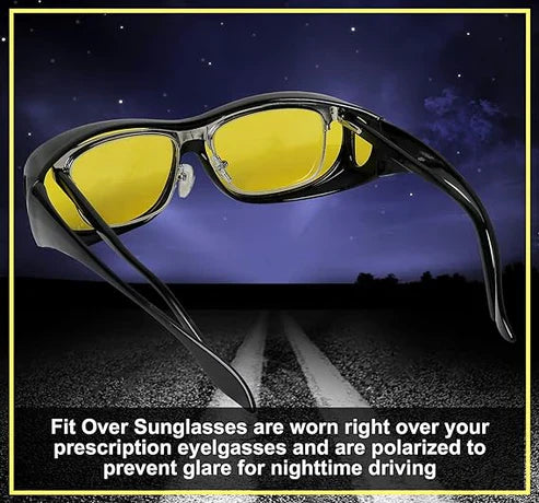 Night Driving Glasses – Polarized Yellow Lens Anti-Glare Eyewear for Safer Night Vision