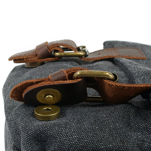 One-Shoulder Canvas SLR Camera Bag