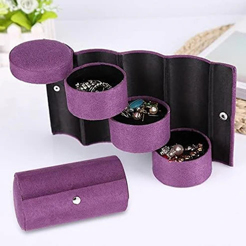 Schellen 3-Layer Portable Rotating Jewellery Box