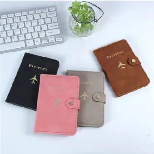 Sleek and Lightweight Passport Wallet – Travel-Friendly Organizer