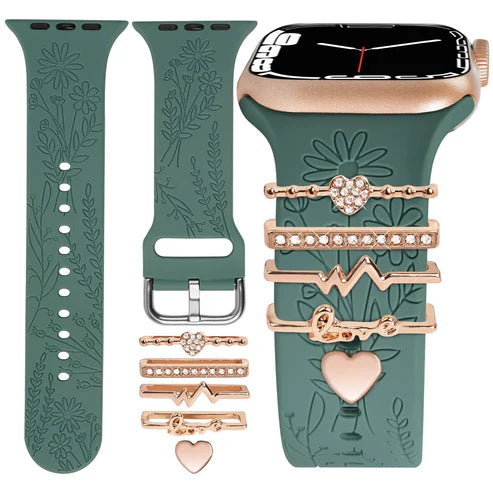 Strap DIY Decorative Buckle – Stylish Watch Accessory Set