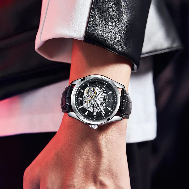 Strong Luminous Men's Automatic Mechanical Waterproof Sports Watch