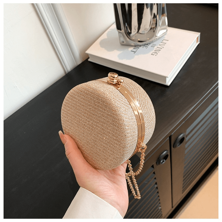 Women's Fashion Rhinestone-Encrusted Chain Shoulder Messenger Bag