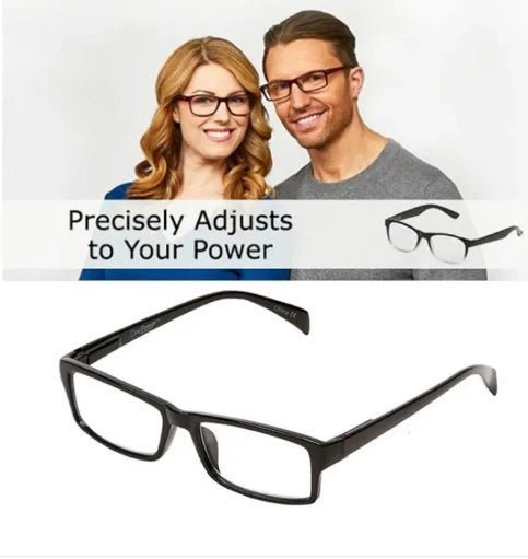 Adjusting Optics Eyeglasses – Lightweight Plastic Frame & Lens
