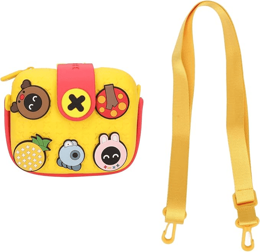 Compact Cartoon Bag for Kids – Large Capacity & DIY Design