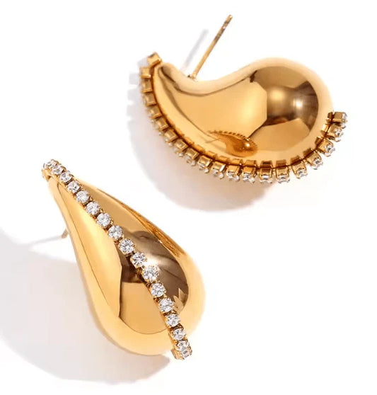 Drop Titanium Jewelry Set – Sleek Elegance & Modern Style