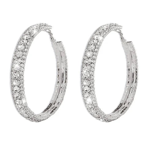European and American Style Simple Big Earrings for Women