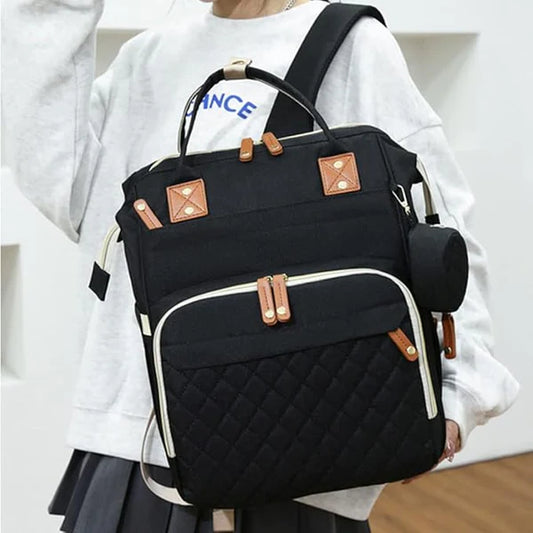 Multifunction Travel Backpack – Waterproof Baby Diaper Bag
