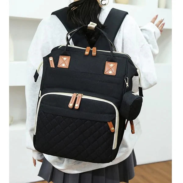 Multifunction Travel Backpack – Waterproof Baby Diaper Bag