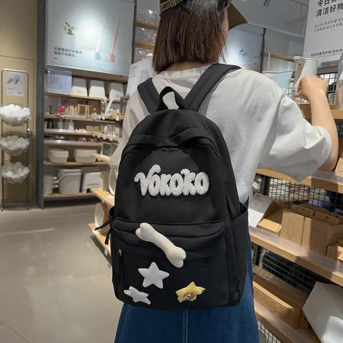 High-Grade Large Capacity Backpack – Unisex Nylon Travel Bag