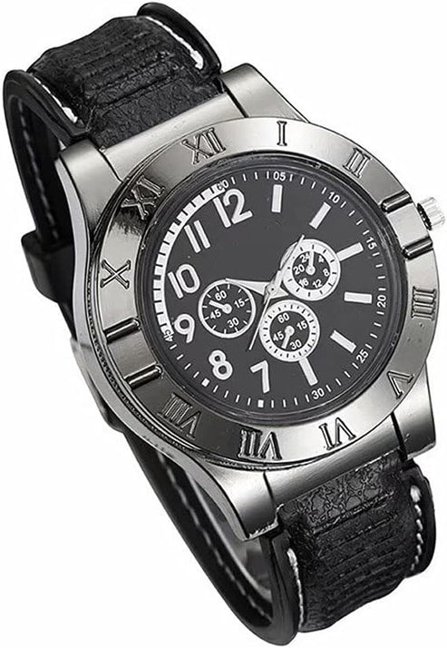 New Military USB Lighter Watch for Men