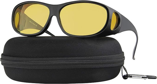 Night Driving Glasses – Polarized Yellow Lens Anti-Glare Eyewear for Safer Night Vision