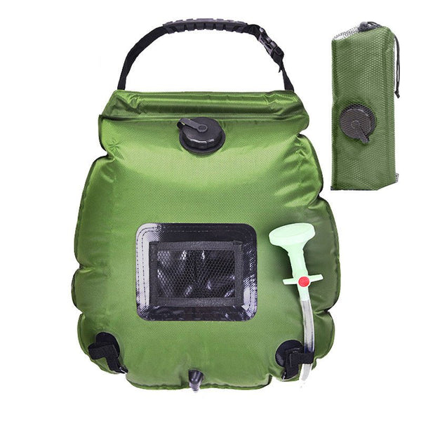 Outdoor Solar Camping Shower Bag – 20L Portable Water Storage