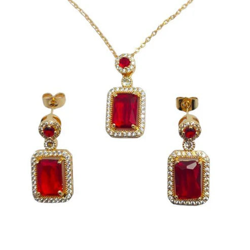 Royal Gemstone Necklace Set – Feel the Elegance of Royalty