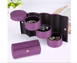 Schellen 3-Layer Portable Rotating Jewellery Box