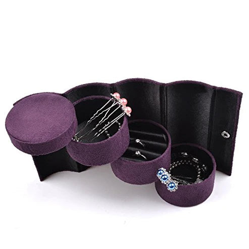 Schellen 3-Layer Portable Rotating Jewellery Box