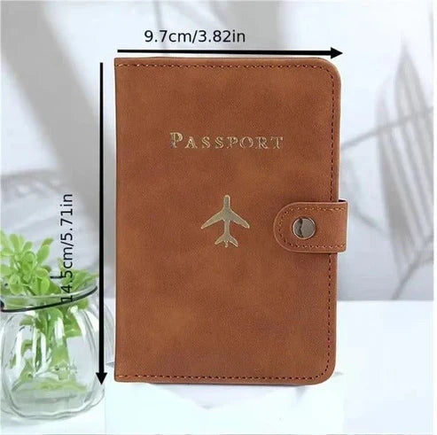 Sleek and Lightweight Passport Wallet – Travel-Friendly Organizer