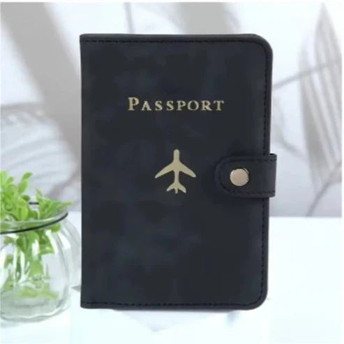 Sleek and Lightweight Passport Wallet – Travel-Friendly Organizer
