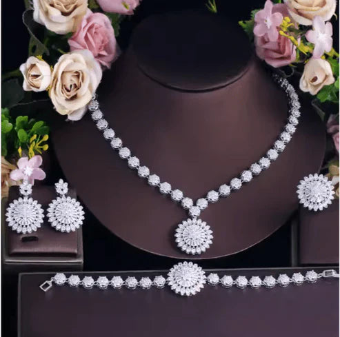 Zircon Jewelry Set – Complete Elegance with Timeless Sparkle